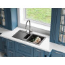 Мойка OMOIKIRI SAKAIME 86-2-CH Tetogranit/шампань 4993238